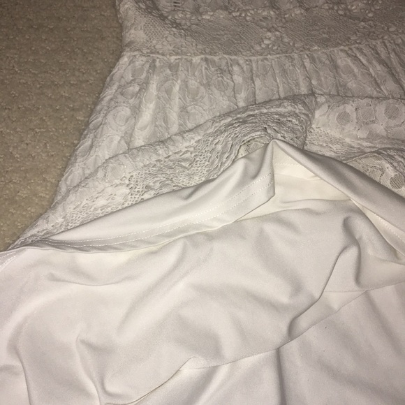 Fit and flare white lace dress - Picture 3 of 6
